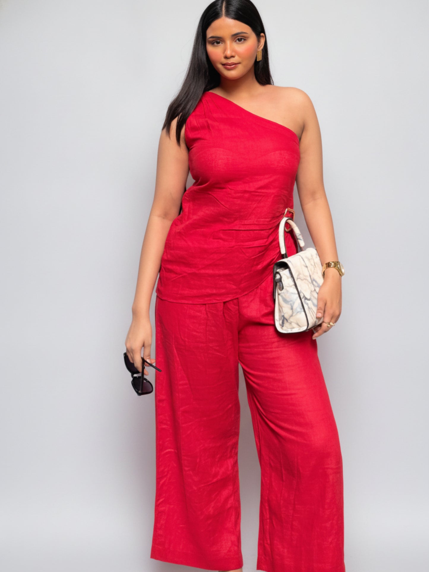 ROUGE AFFAIR LINEN CO-ORD SET