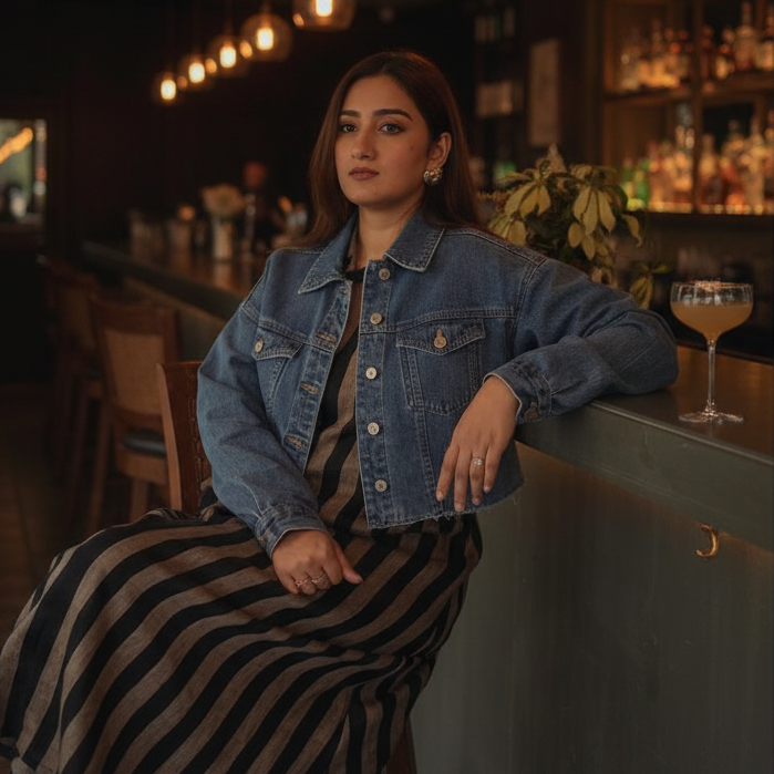 THE LATE HOUR LINEN DRESS