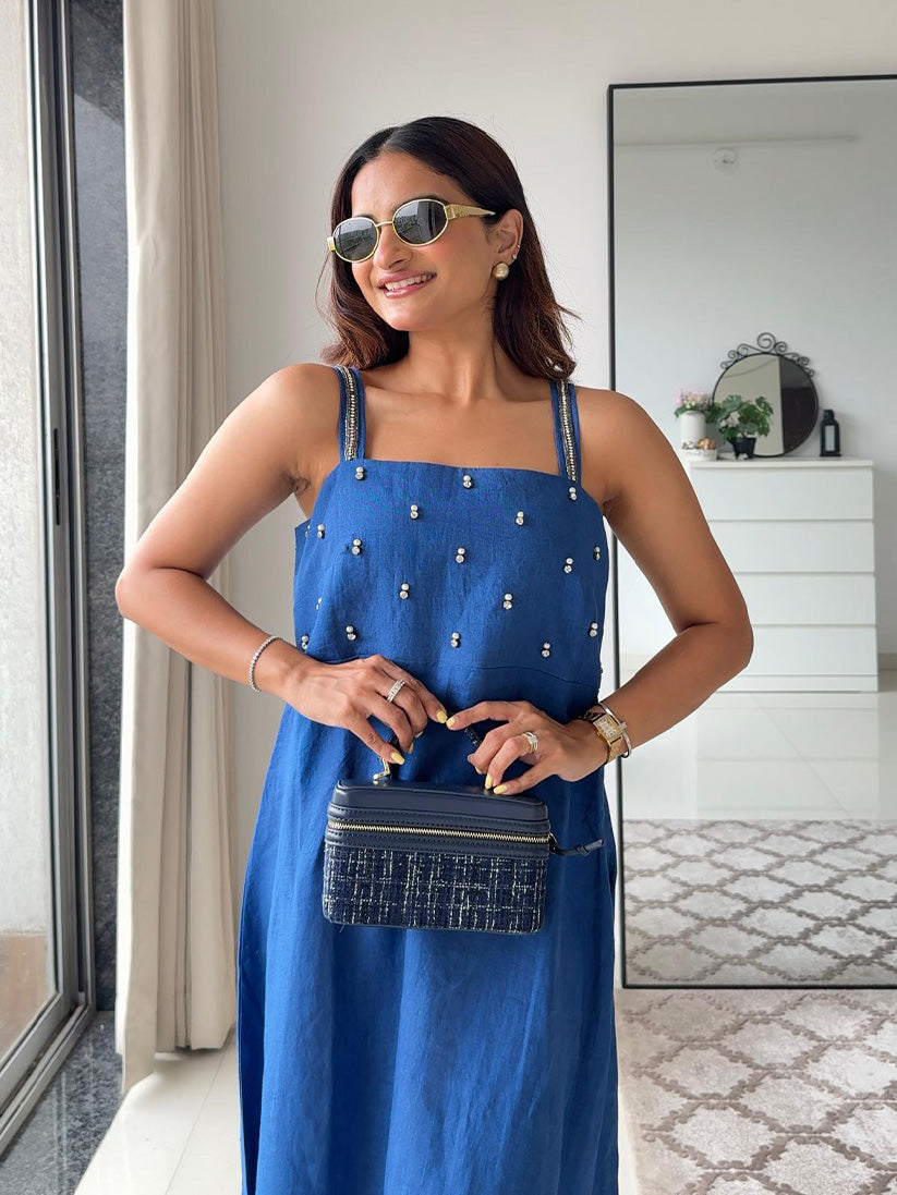 SAMIRA LINEN GOWN