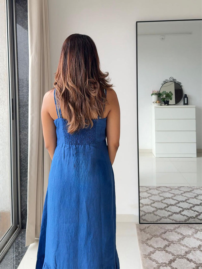SAMIRA LINEN GOWN