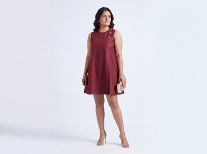 THE CRANE LINEN SHIFT