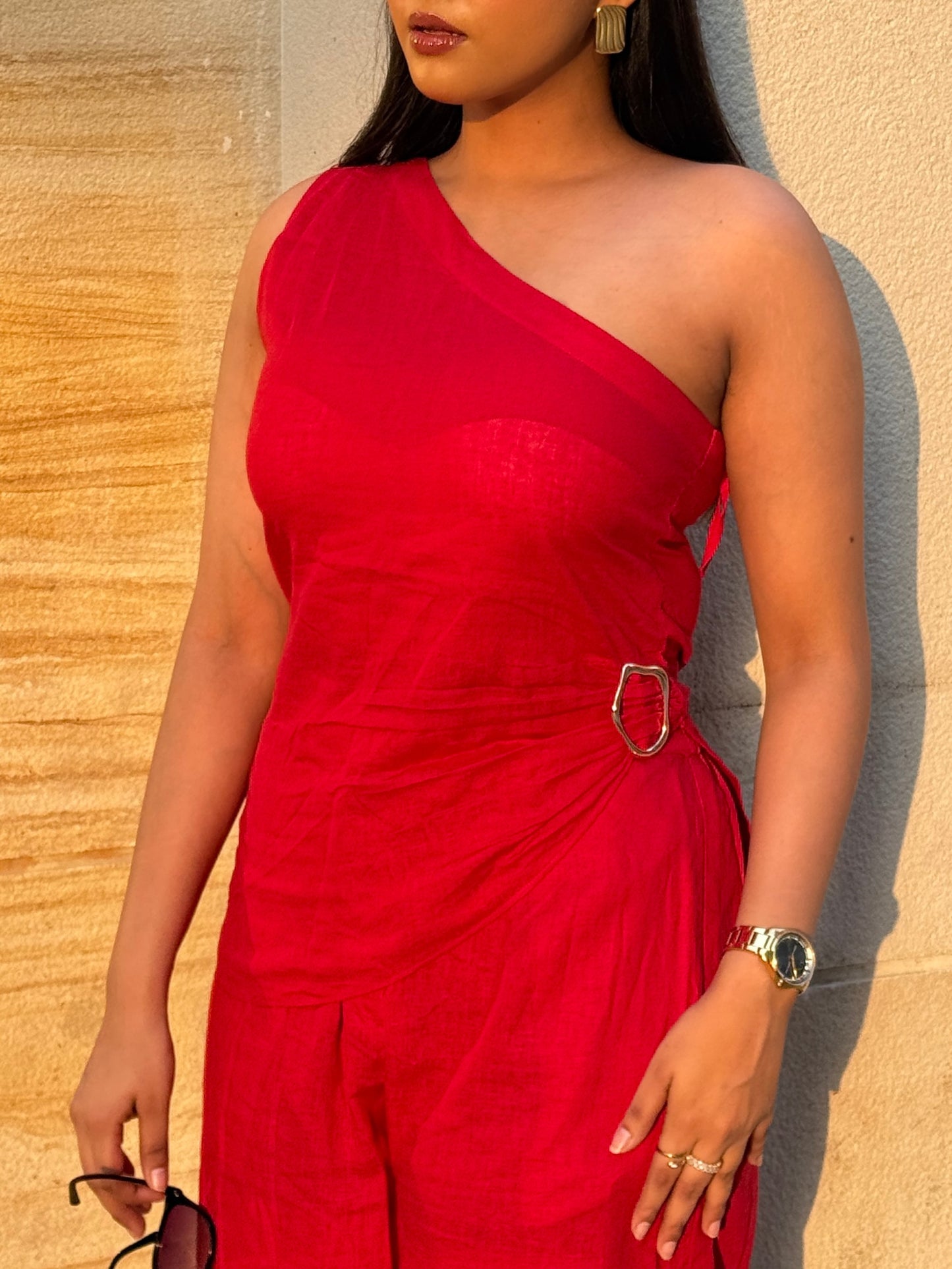 ROUGE AFFAIR LINEN CO-ORD SET