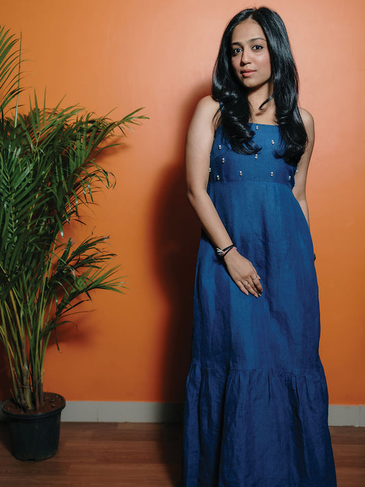 SAMIRA LINEN GOWN