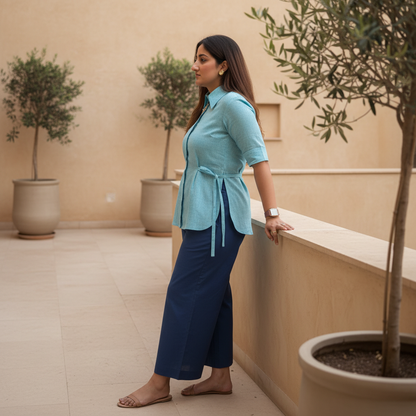 THE COASTAL LINEN CO-ORD SET
