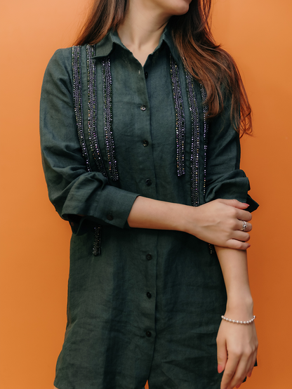 JASHN LINEN TUNIC