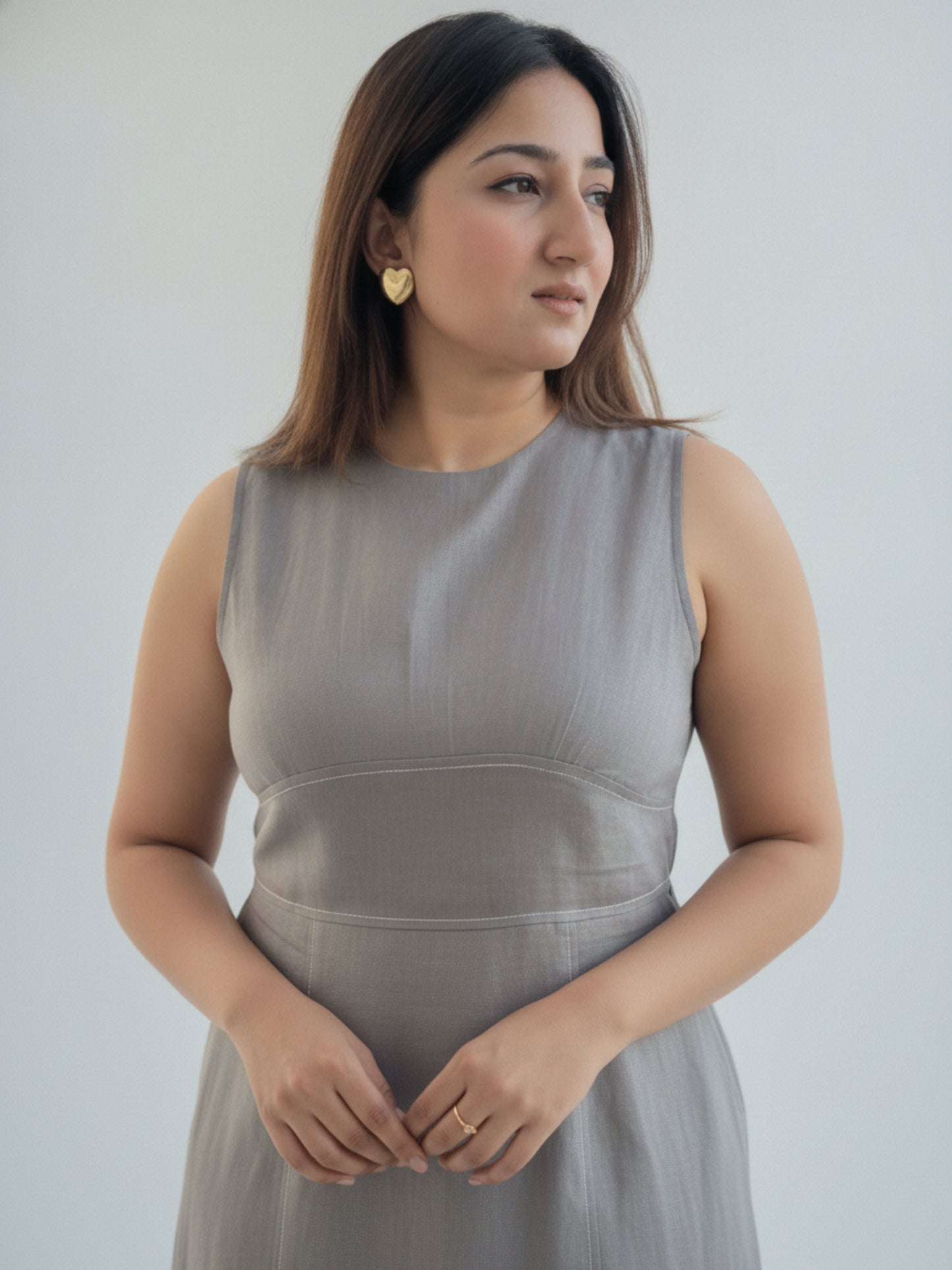 THE HORIZON MAXI LINEN DRESS