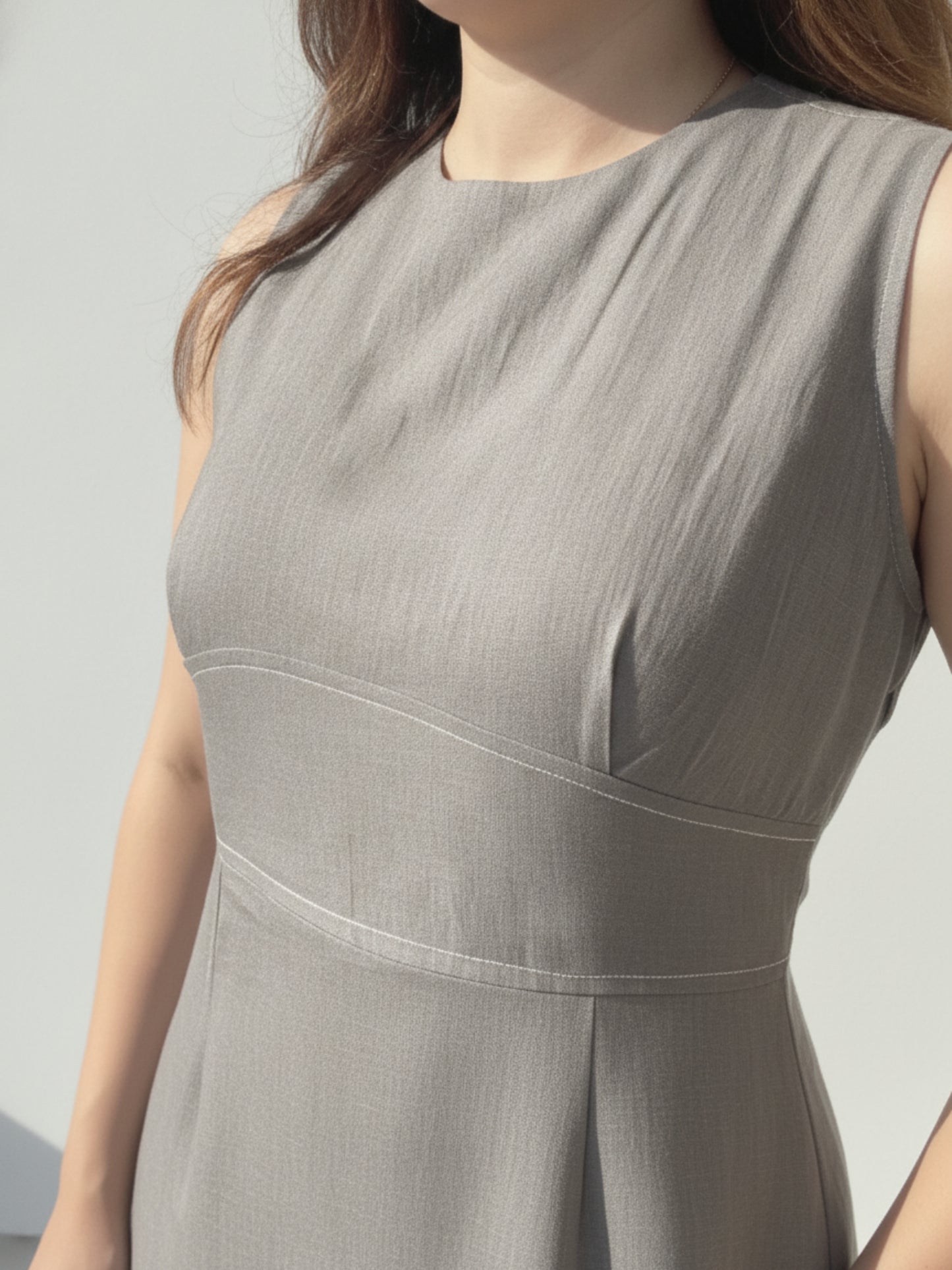 THE HORIZON MAXI LINEN DRESS