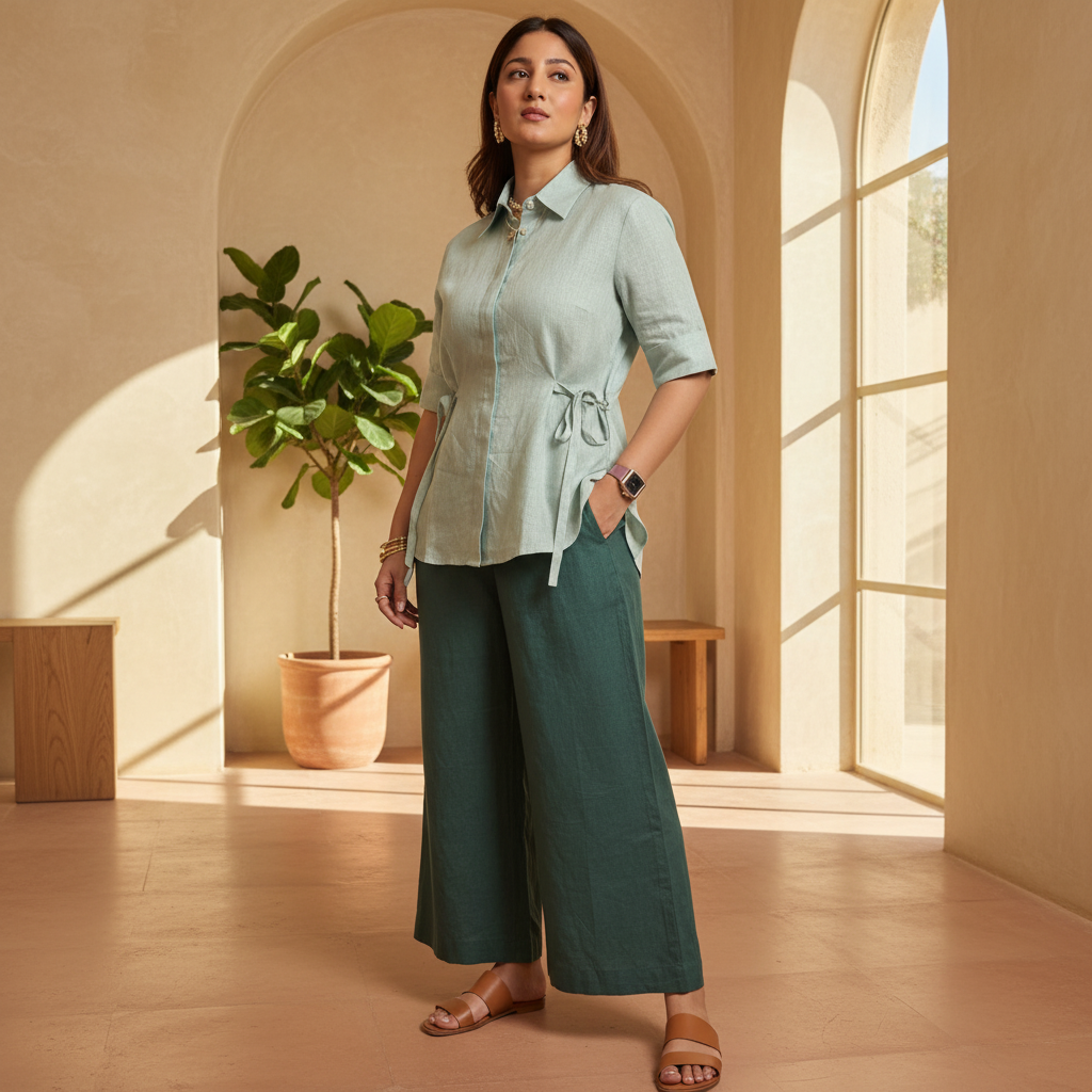 THE COASTAL LINEN CO-ORD SET
