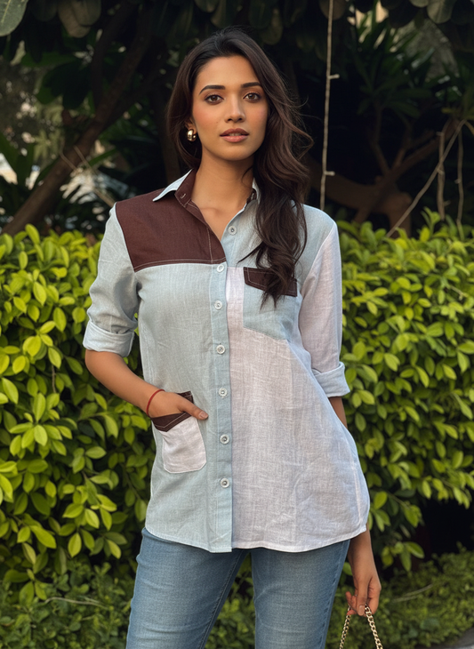 AVENUE LINEN SHIRT