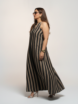 THE LATE HOUR LINEN DRESS