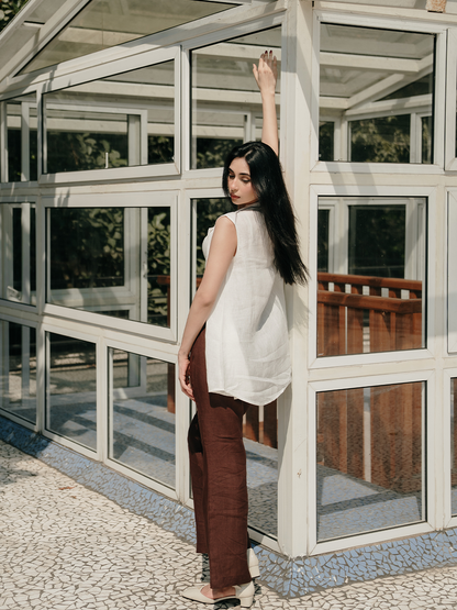 THE POWER LINEN BLAZER SET