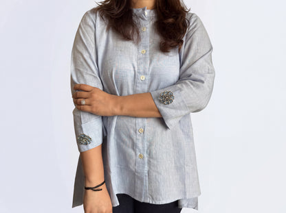 THE COVE LINEN TUNIC