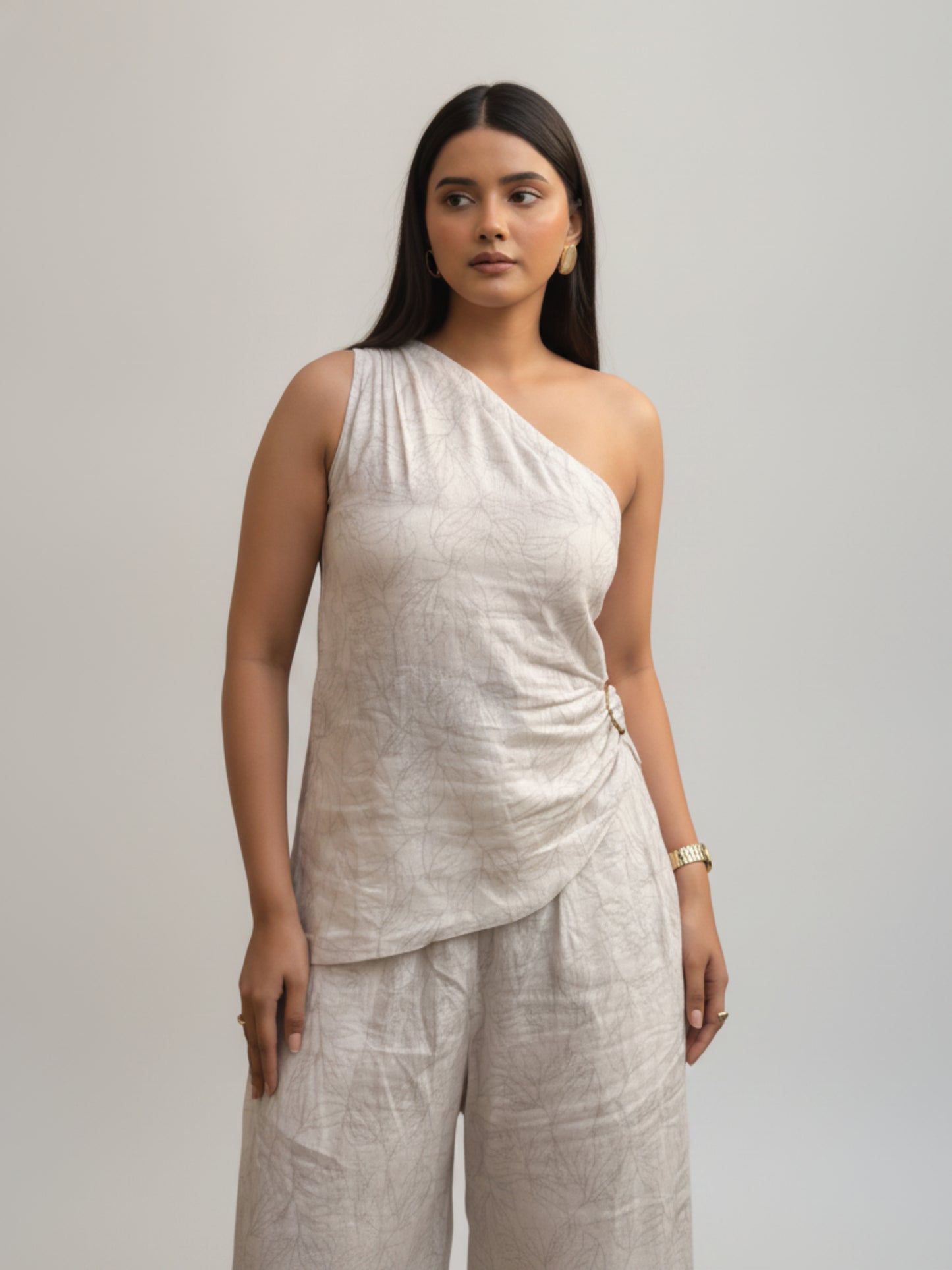 VANILLA LINEN CO-ORD SET