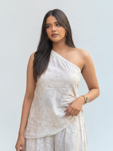 VANILLA LINEN CO-ORD SET