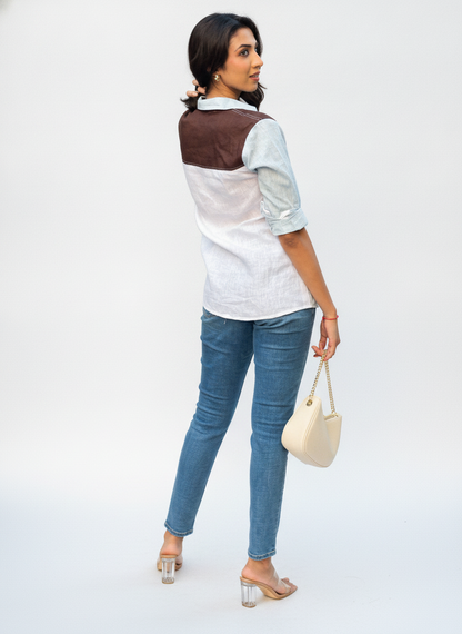 AVENUE LINEN SHIRT