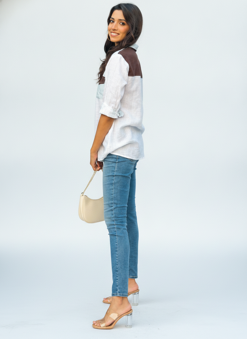 AVENUE LINEN SHIRT