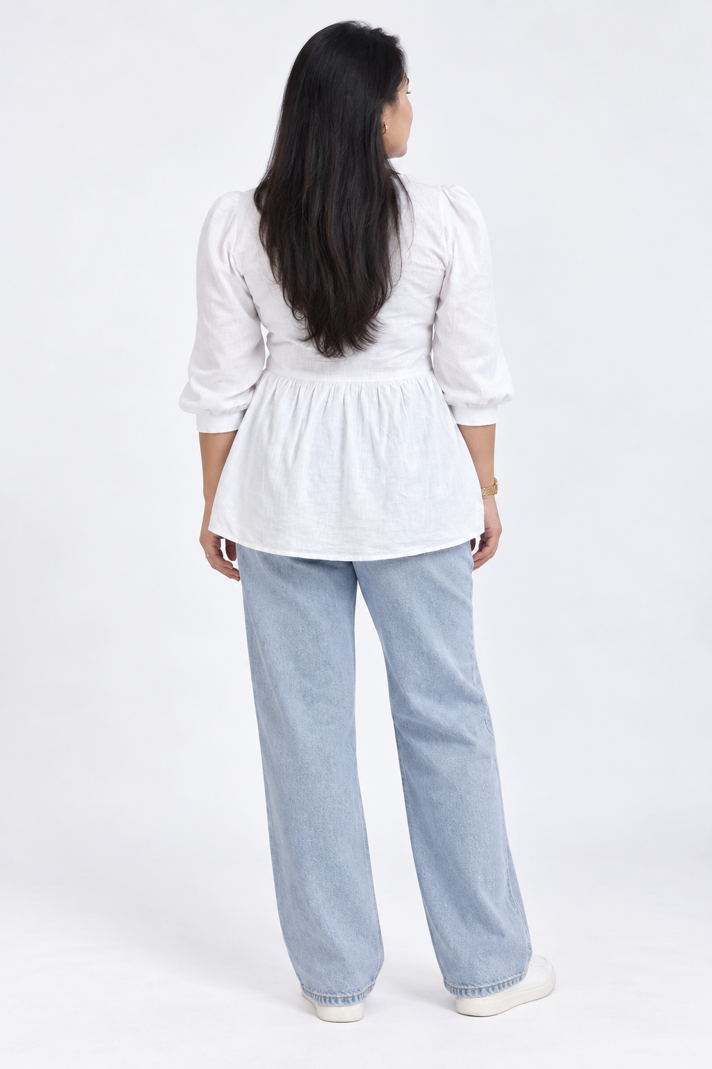 THE HONEYBEE LINEN TOP