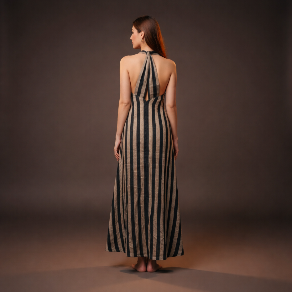 THE LATE HOUR LINEN DRESS