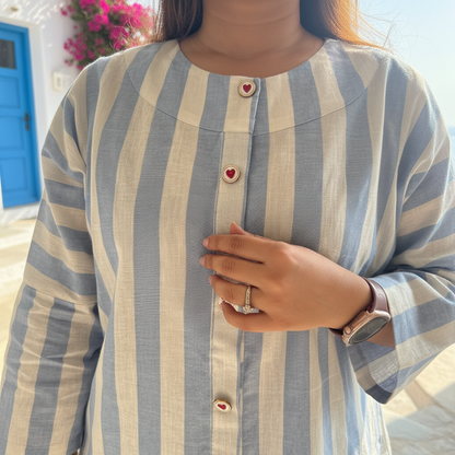 THE RIVIERA LINEN SHORTS SET